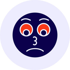 Disappointment Vector Icon Design