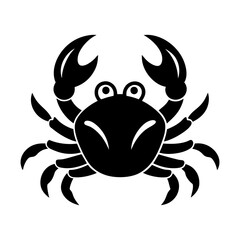 Crab silhouette  vector illustration