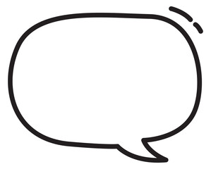Fototapeta premium vector speech bubble