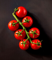 Tomatenrispe, Obst, gemüse, Topshot, Italien, 