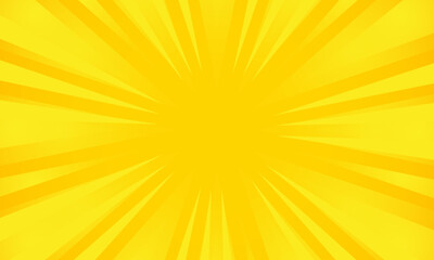 Orange gradient ray burst dot style background vector design