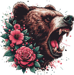 bear8 for T Shirt 