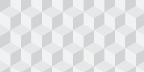 Abstract square white cubic square shape backdrop texture. cube geometric wall and floor vector diamond hexagon triangle wallpaper background.	