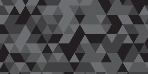 Overlap random vector element modern overlay diamond triangle mosaic paper black and gray low polygon web brochure layer space texture background.	
