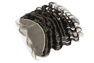 body wavy natural human hair lace frontal closure