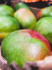 mango fruits in a box