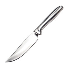 Obraz premium Sleek Stainless Steel Chef's Knife for Precision Cutting
