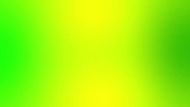 Looping color gradient green and yellow background with seamless