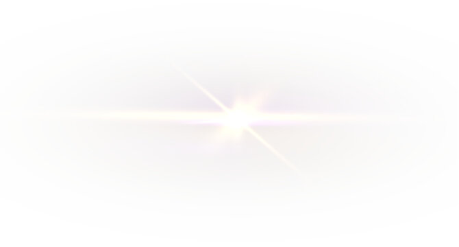 Stadium png spotlight with light effect, lens explosion, and sunlight glow. Beam from the sun, glowing and transparent star glare. Futuristic ray, bokeh flare, luxury shiny shine, vector sparkle png