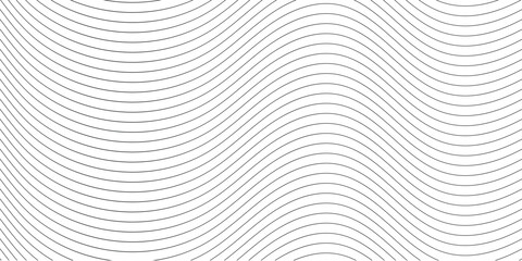 Abstract  Wave flowing liquid line abstract background. Black and white vector design 3D lines in perspective, curve and wave lines in  wave lines pattern on white background with space for your text