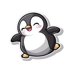 Cute Cartoon Penguin