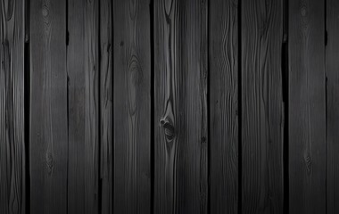 Obraz premium Black Wood Wall Background