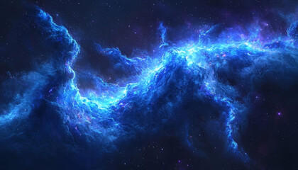 Fototapeta premium Realistic cosmos celestial landscapes. breathtaking cosmic landscape reveals realistic celestial formations that inspire awe and wonder in vast cosmos