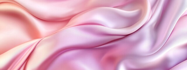 Obraz premium Luxury silk texture background with soft folds and pastel tones