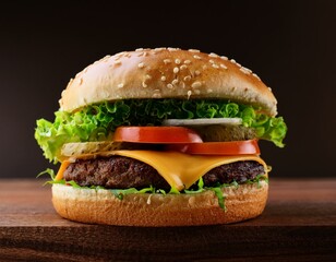  Burger special discount banner with blank space for text. Burger banner 