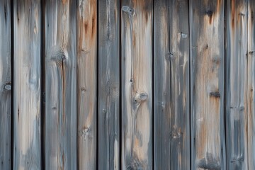 Fototapeta premium Faded Wooden Surface With Rich Textures and Varied Tones Capturing the Character of Aged Timber and Rustic Charm Generative AI