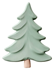 Fototapeta premium PNG Pine decoration minimalist christmas.