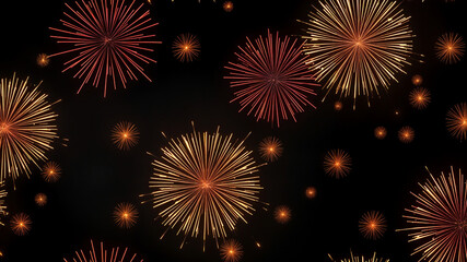 Fototapeta premium Fireworks design