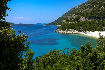 Badebucht bei Dubrovnik, Dalmatien, Kroatien, Dubrovnik