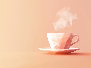 Low Poly Coffee Cup