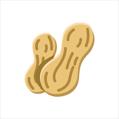 An illustration of a bowl of peanuts, perfect for snacking.