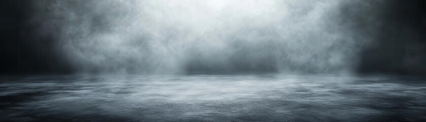 A serene scene of mist over a calm surface, evoking peace and tranquility in a natural setting perfect for meditation.