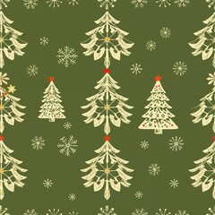 Obraz premium seamless pattern for christmas decorations 