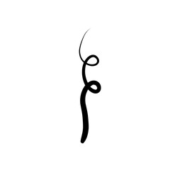 Hair Strand Vector