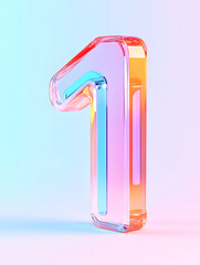 3d rendering digital font big sale event countdown concept element