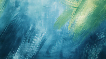 A modern blue wallpaper with pastel gradients of green, yellow, and light blue, creating an elegant and smooth transition of colors,A minimalist blue wallpaper with subtle hints of light green and yel