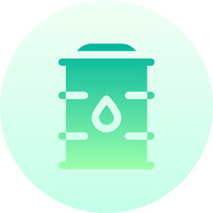 oil barrel Illustration on a white background