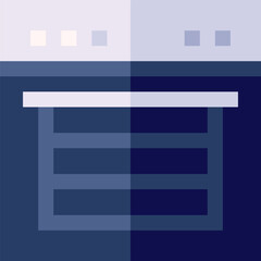 oven Illustration on a white background