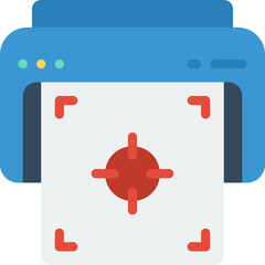 printer Illustration on a white background