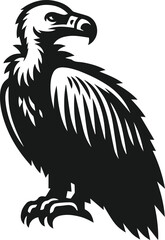 Vulture bird animal silhouette