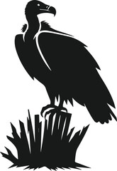Vulture bird animal silhouette