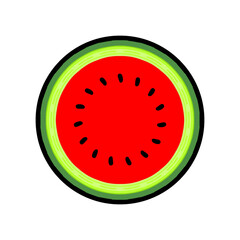 Fototapeta premium set of watermelon