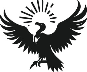 Vulture bird animal silhouette