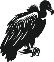 Vulture bird animal silhouette