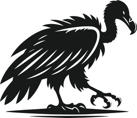 Vulture bird animal silhouette