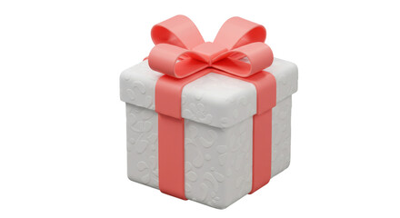 Obraz premium A decorated present box with a lovely bow on top