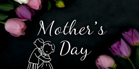 Mother's Day Bouquet: A visually stunning composition celebrating Mother's Day.