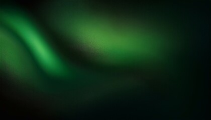 Fototapeta premium Green light beam crossing a textured surface with gradient