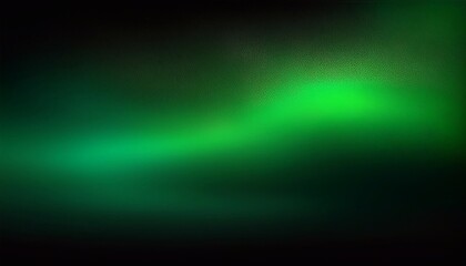 Fototapeta premium Green light beam crossing a textured surface with gradient