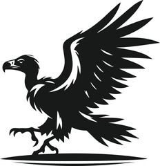 Vulture bird animal silhouette