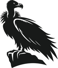 Vulture bird animal silhouette