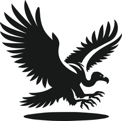 Vulture bird animal silhouette