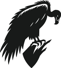 Vulture bird animal silhouette