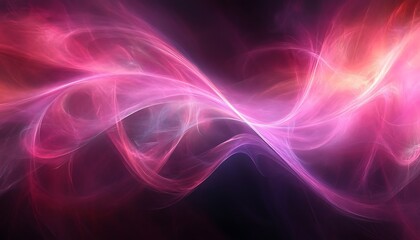 Pink Purple Abstract Wave Energy.