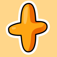 vector illustration of a christmas star