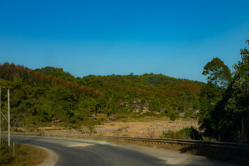 road in the mountains